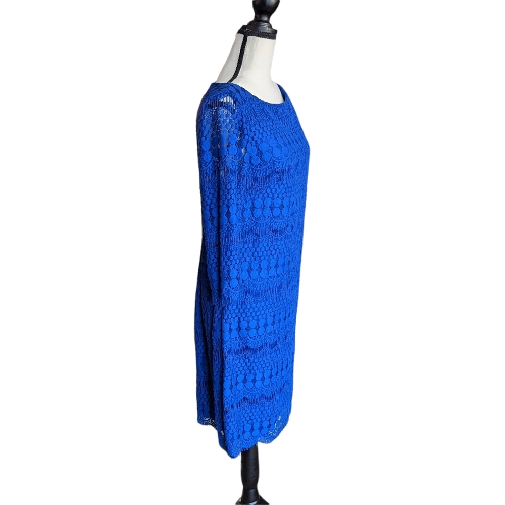 Jessica Howard Womens Lace Sheath Party Cocktail Dress Size 10 - Picture 3 of 10